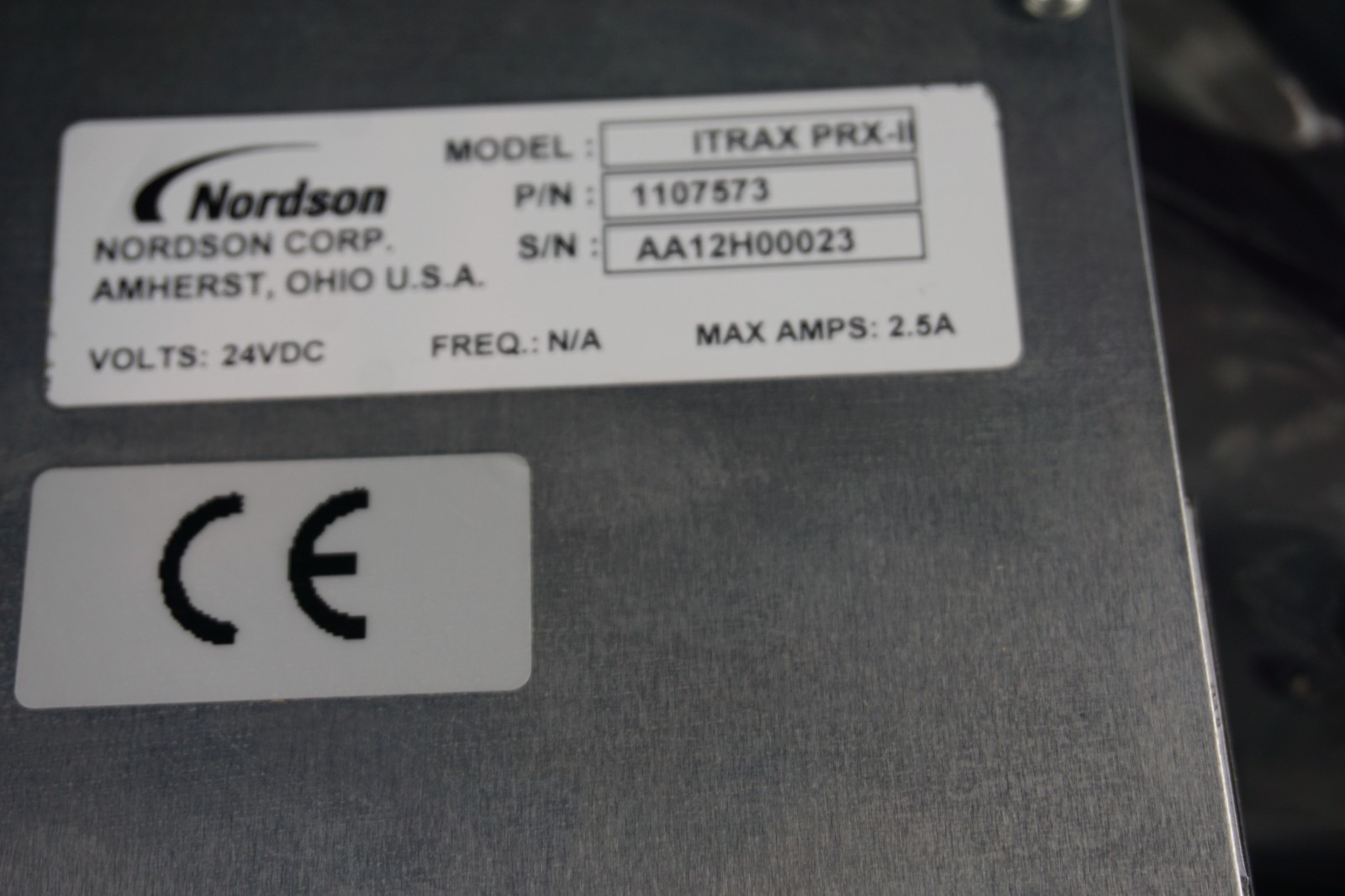 Nordson iTrax PRx II Control Module 1107573 NEW Open Box
