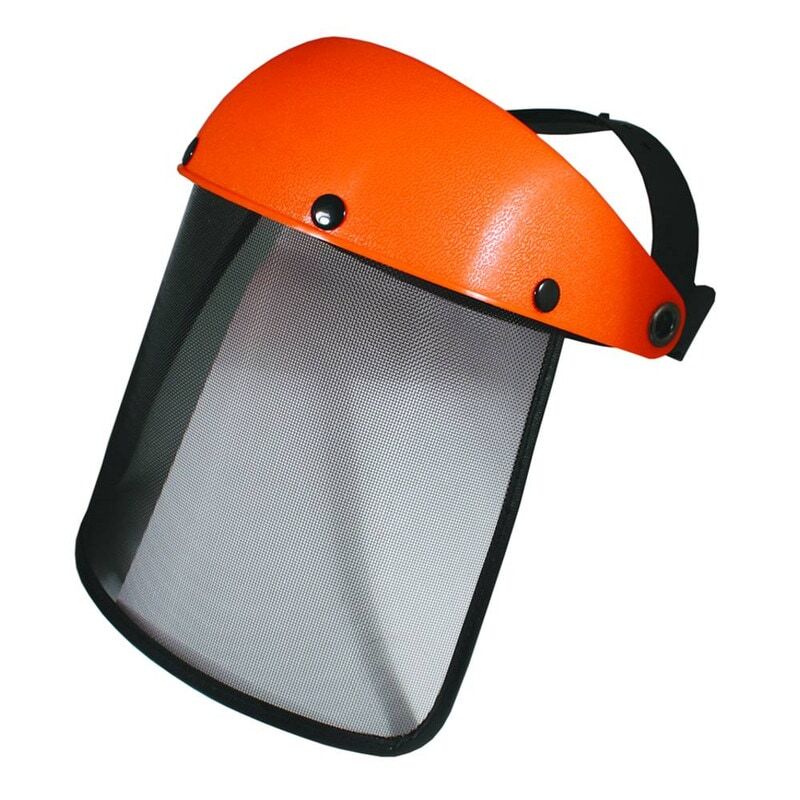Adjustable Wire Mesh Face Shield with Ventilation - Protects Against Particles