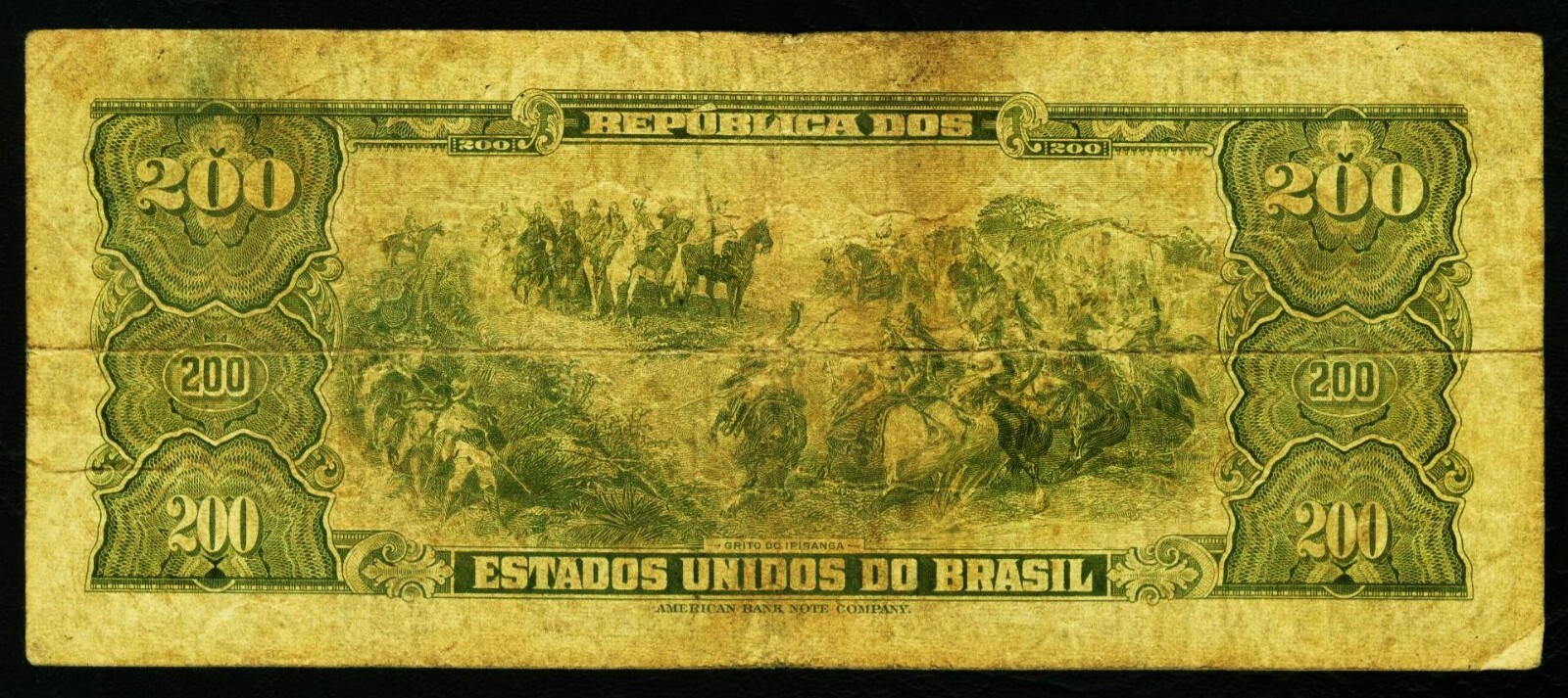 BRAZIL. 1961 200 Cruzeiros. 171a.