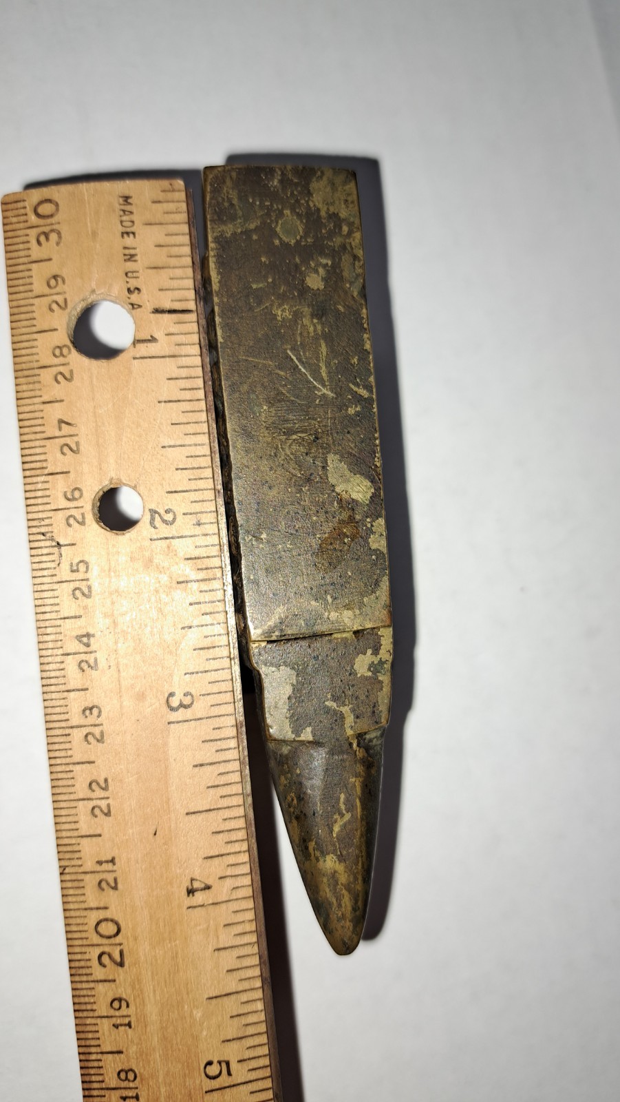 ARGENTIA NFLD BRASS MINI ANVIL (1 3/4" T 4.5" W)