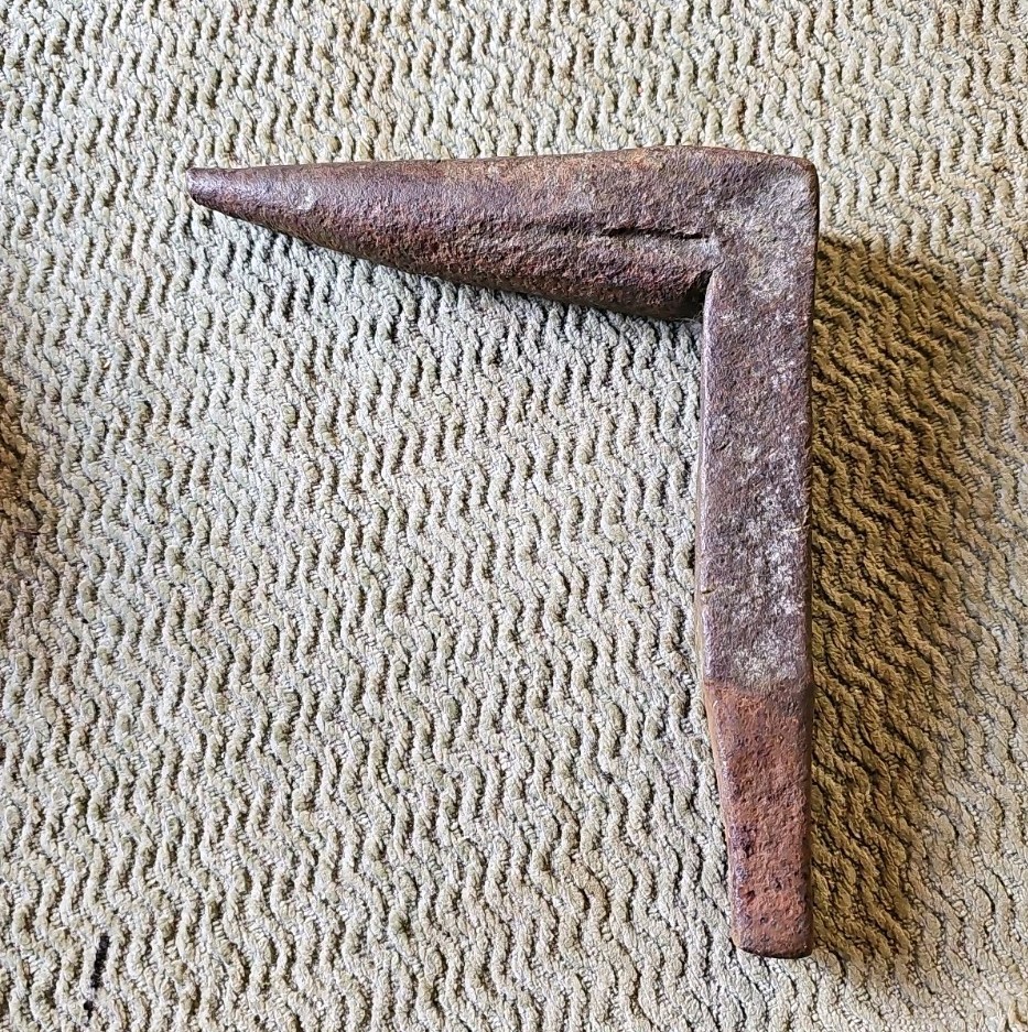 Vintage Blacksmiths Anvil Spike Stake Tool Hardy Hole
