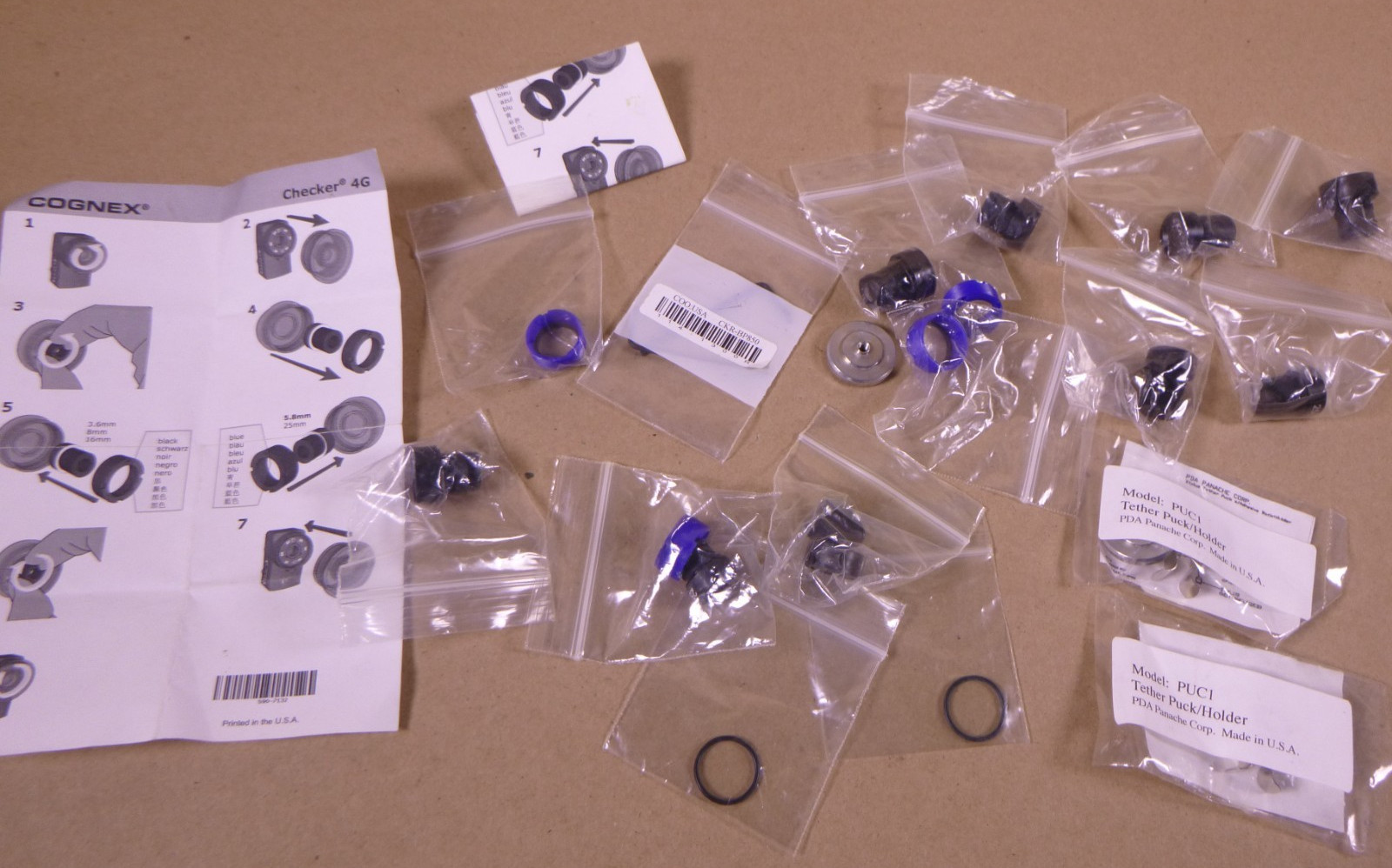 Cognex Checker 4G Sensor Replacement Parts 25mm 8mm 3.6mm F/2.0 Lens