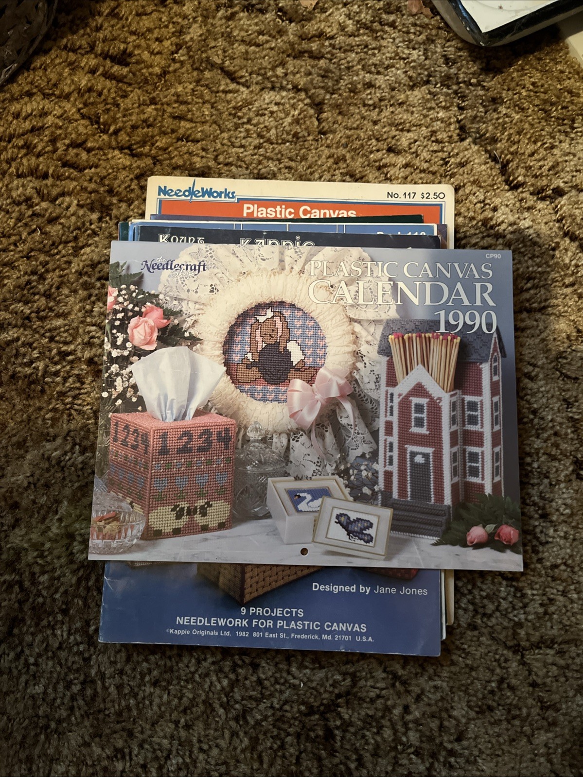 19 Plastic Canvas Pattern Books/ Great Condition/ See Pictures