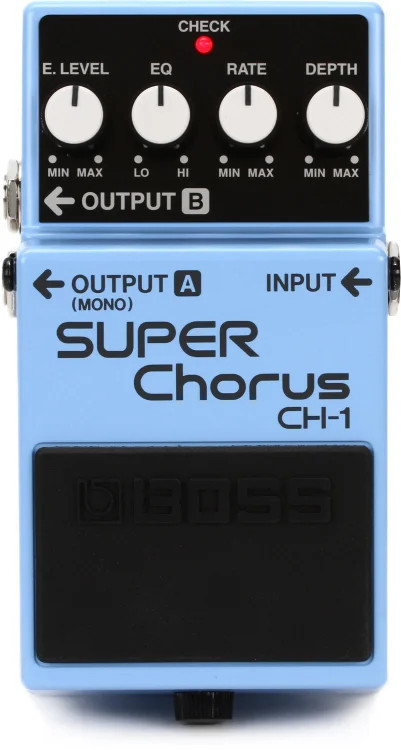 Boss CH-1 Stereo Super Chorus Pedal
