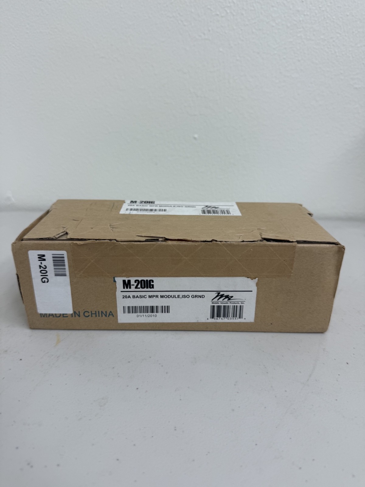 Middle Atlantic M-20IG BASIC MPR MODULE, 20 A, ISO GROUND