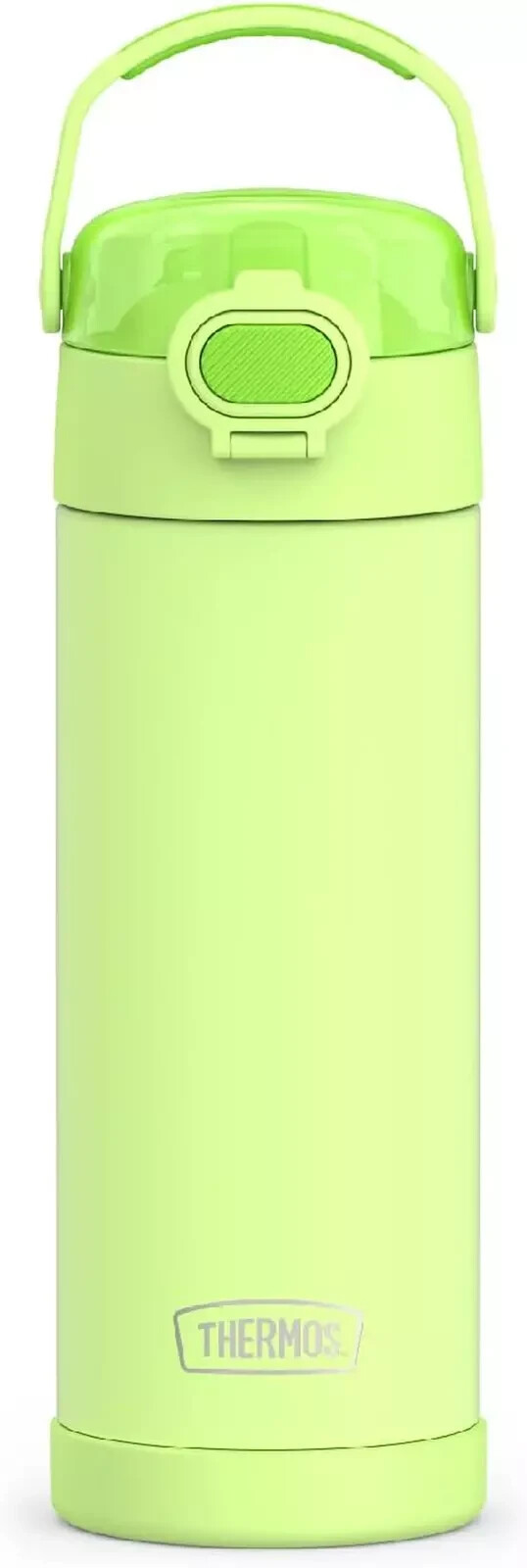 THERMOS FUNTAINER 16 Ounce Stainless Steel Vacuum Insulated Bottle with Wide Spo