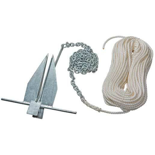 West Marine 15067143 12 Lb Performance2 Anchor/Rode Kit 200'-Rope 15'-Chain