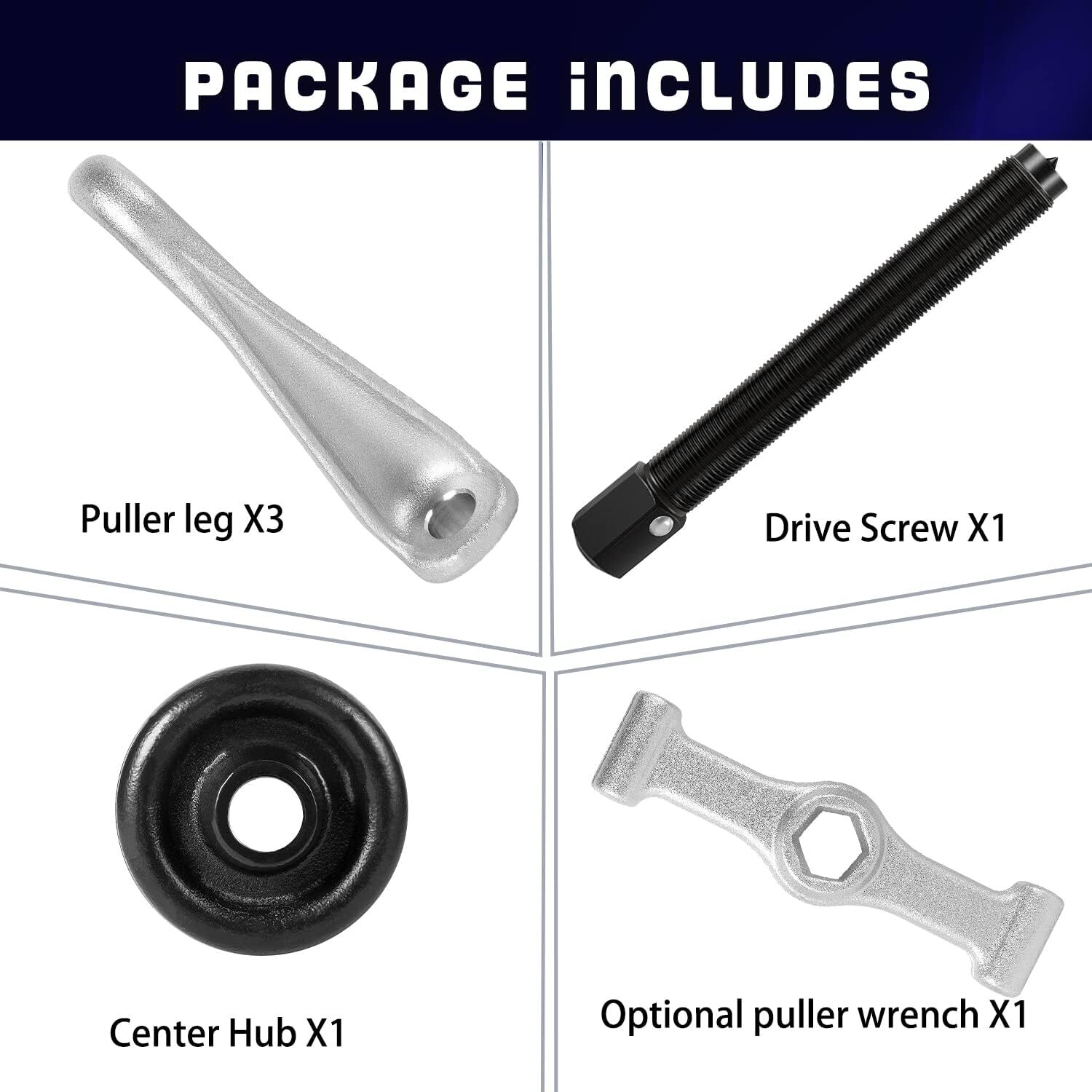 7394 Universal Hub Puller Wheel Hub Removal Tool Replace OTC 7394
