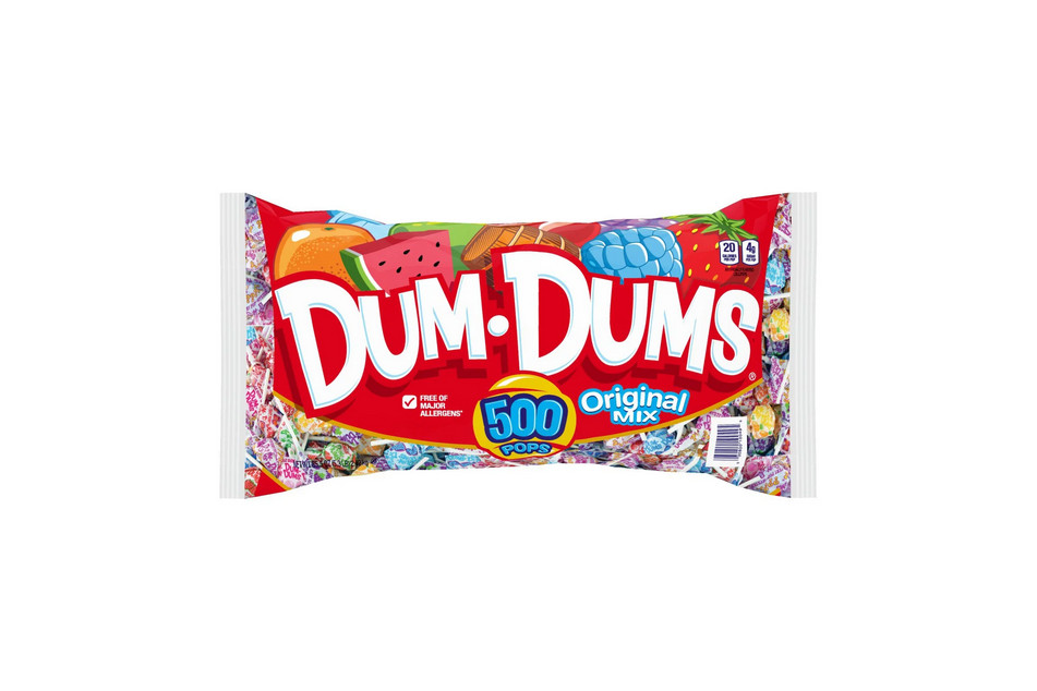 Dum Dum Original Mix Pops 500 Count Bulk Assorted Flavored Lollipops