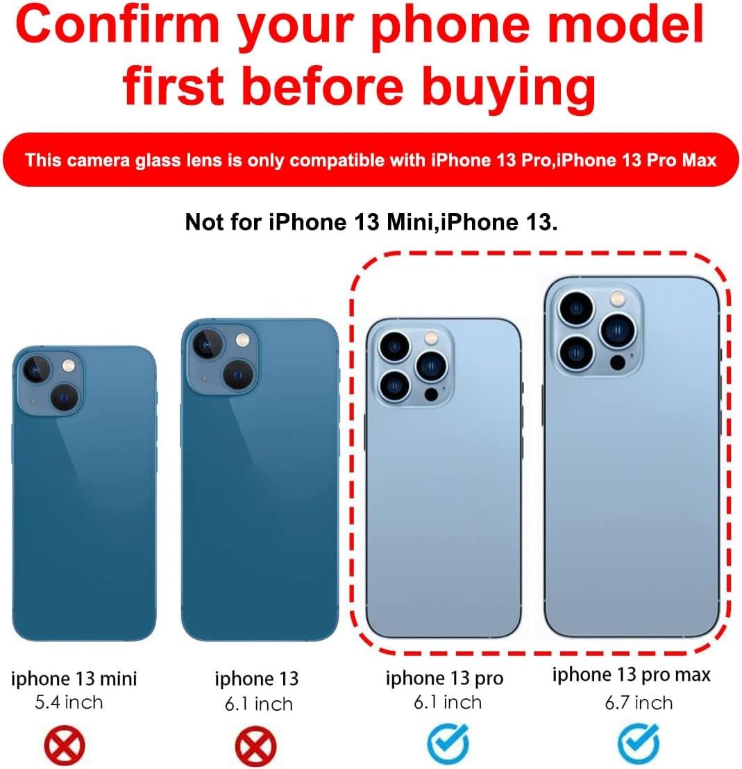 OEM Back Camera Glass Lens Replacement for iphone 13 pro / 13 max