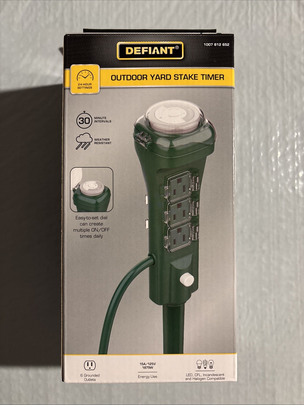 Defiant Outdoor Yard stake Timer