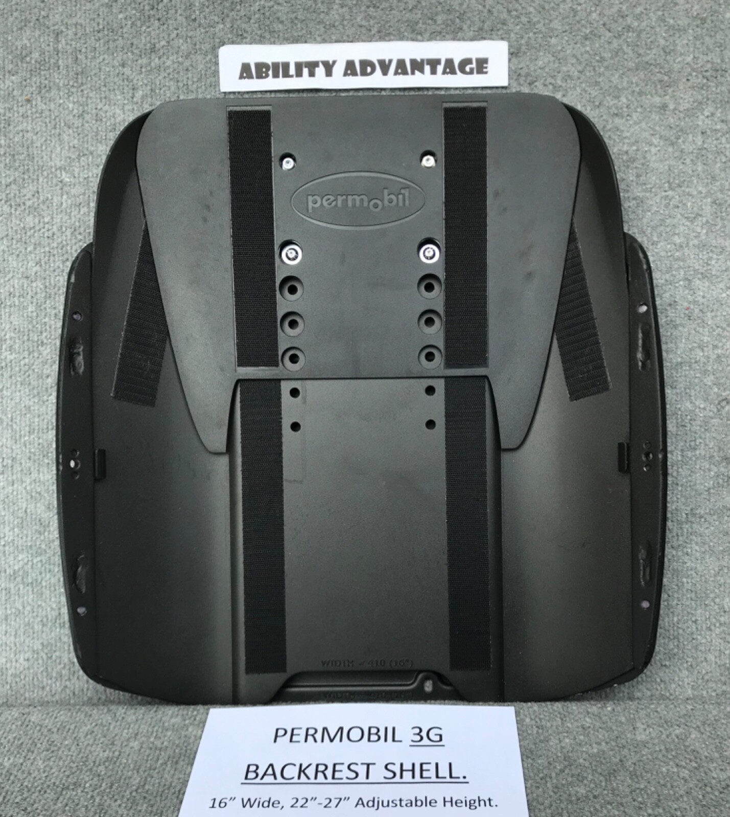 NEW: Permobil “AQUA” Drive Wheel Accent Trim Piece, replace damaged. Version 2