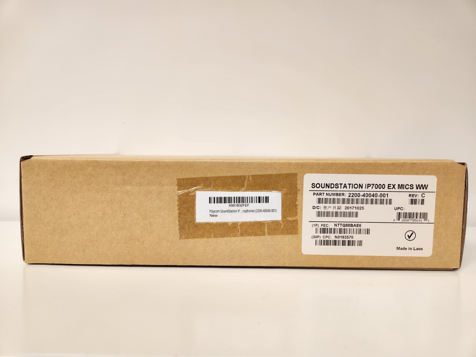 Polycom SoundStation IP 7000 External Microphones - NEW OPEN BOX