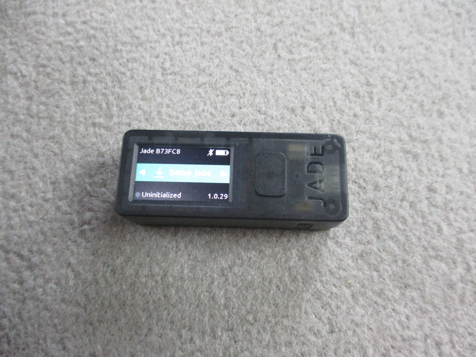 Blockstream Jade Hardware Wallet Cryptocurrency Black Open-Source Bitcoin Liquid