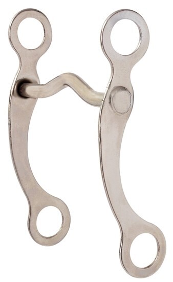 Brand New 5" Low Port Western Curb Grazing Bit Horse 25208
