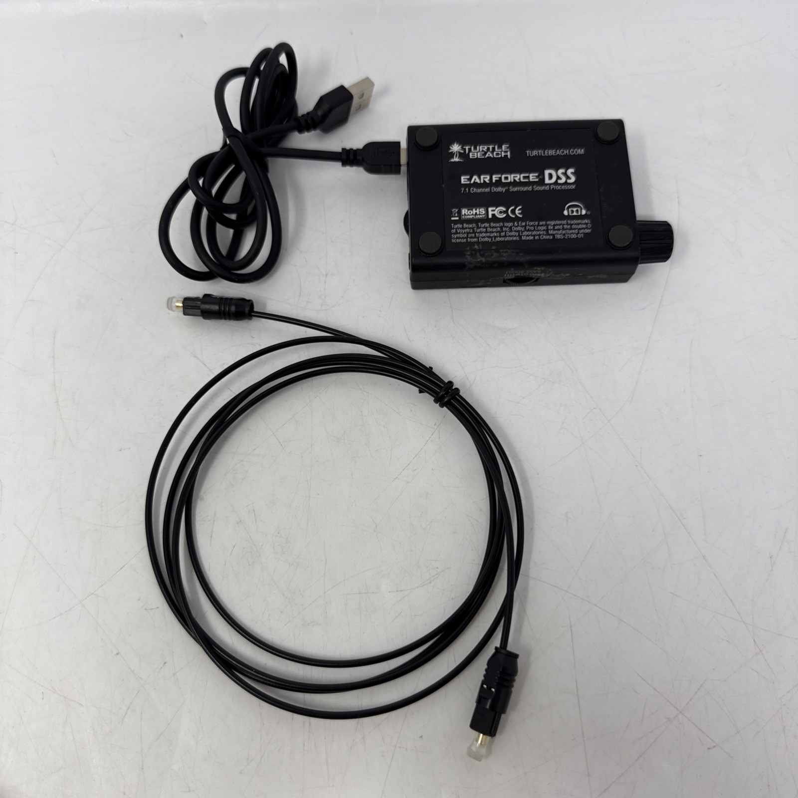Turtle Beach Ear Force DSS 7.1 Dolby Surround Sound Processor Tested Optical USB