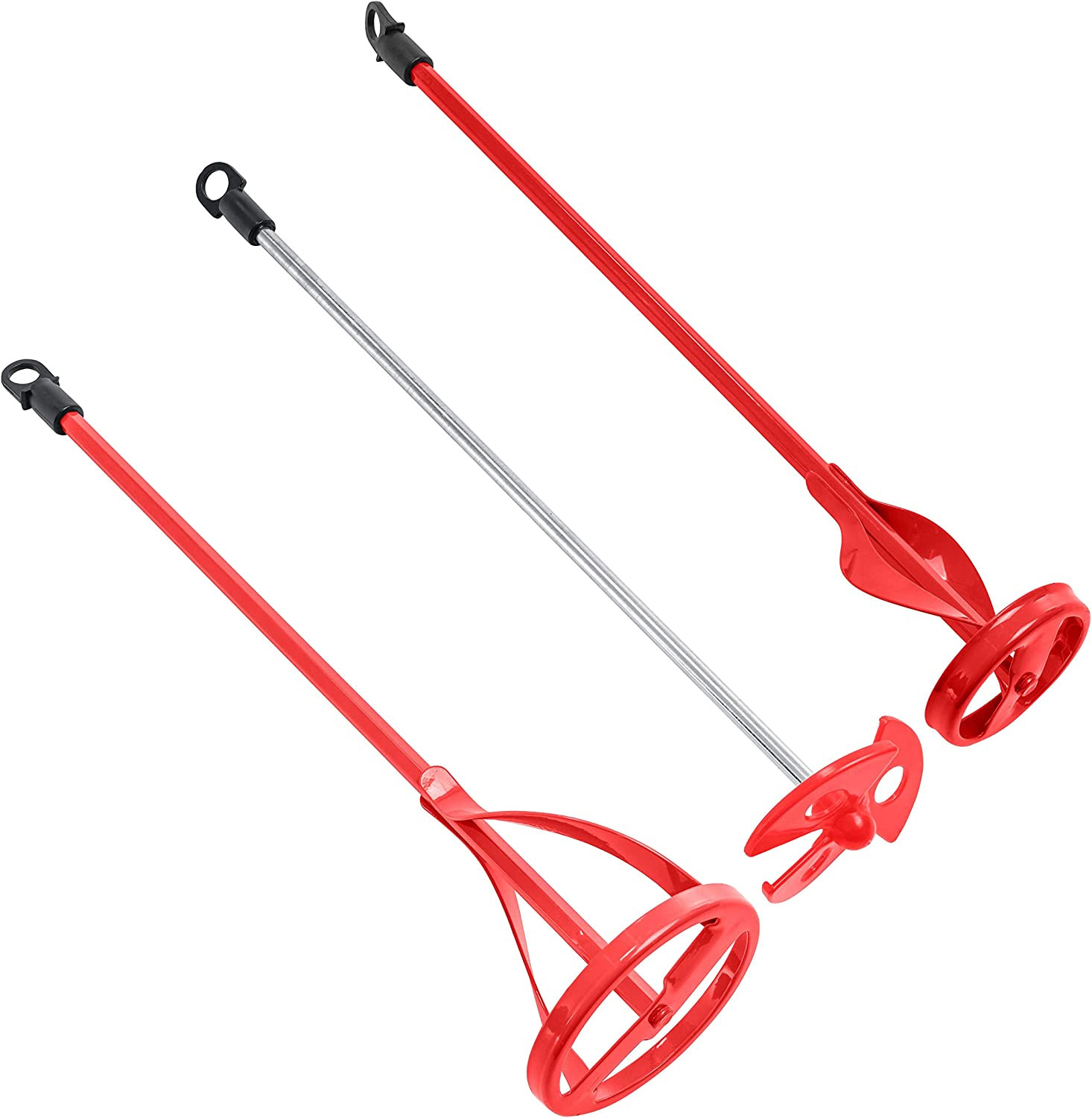 3pc Paint Mixer for Drill Epoxy Resin Mixing Paddle Set Mortar Mud Stirrer