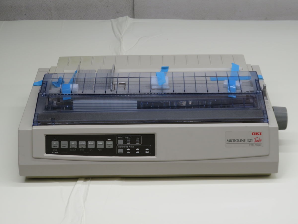 OKIDATA GE7100A 62411701 PARALLEL/USB DOT MATRIX PRINTER T258313