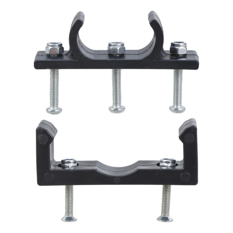 Plastic Trolley Pull Handle Fixing Clasp Lightweight Storage Design for Shopping