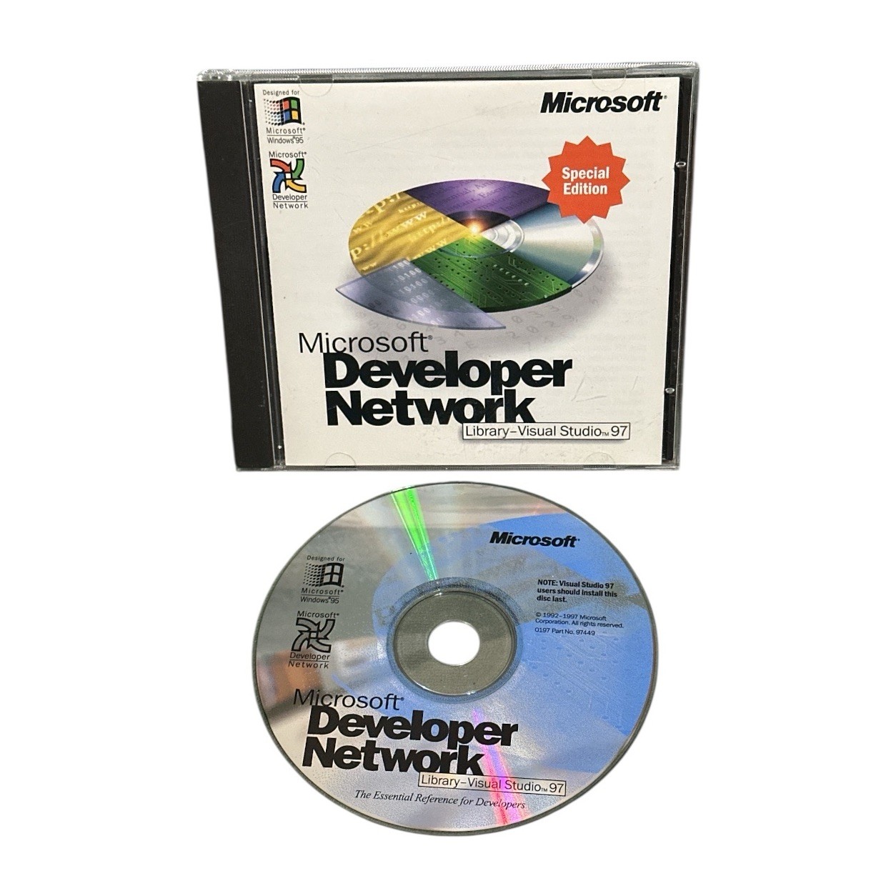 Microsoft Developer Network Library Visual Studio 97 Special Edition CD ROM