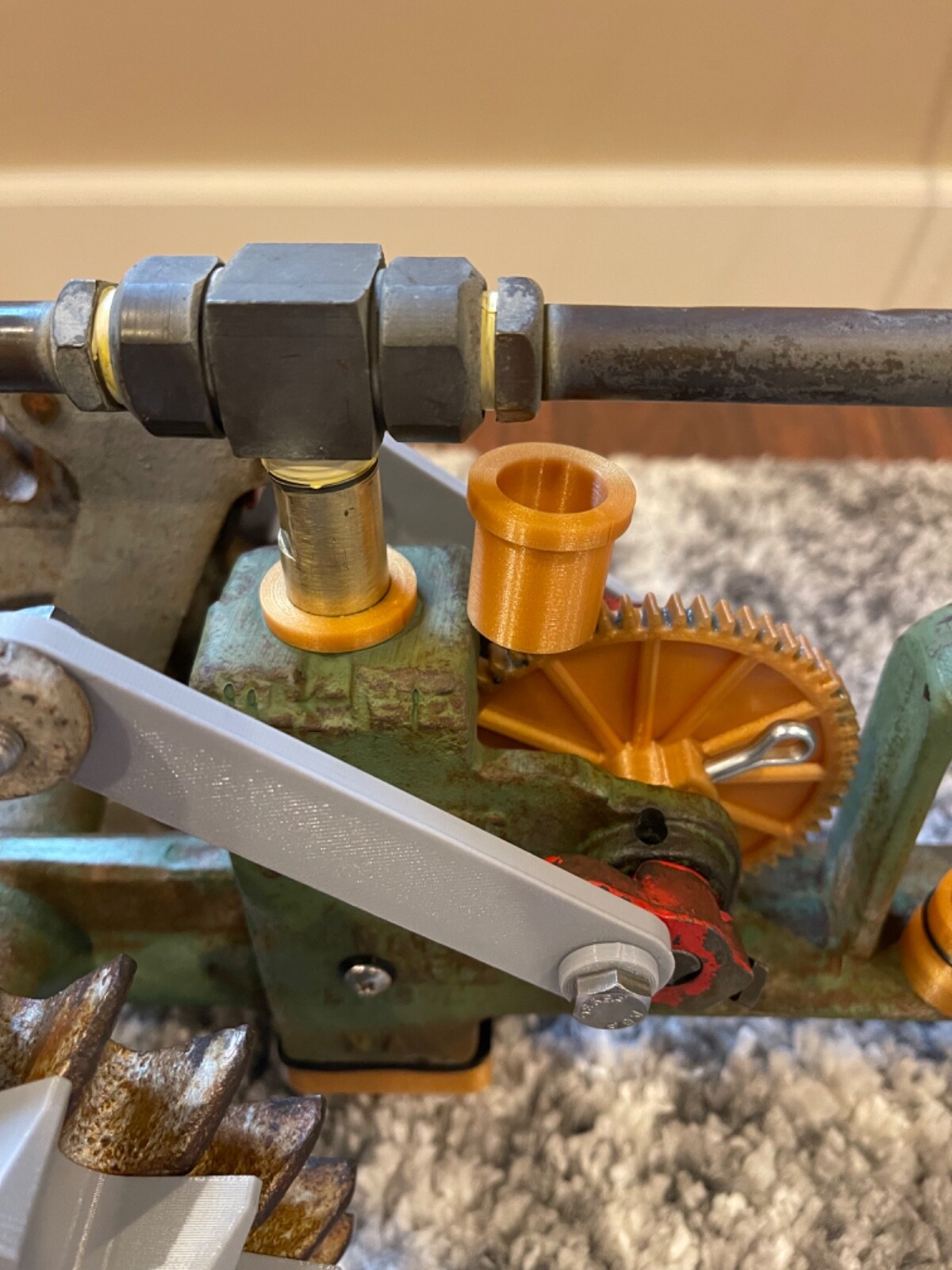 National Walking Sprinkler and Kees Traveling Sprinkler Top Bushing - 3D Printed
