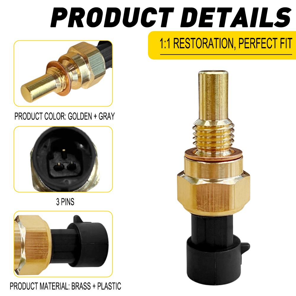 For 1998 Chevrolet Camaro 5.7L V8 Ignition Engine Coolant Temperature Sensor