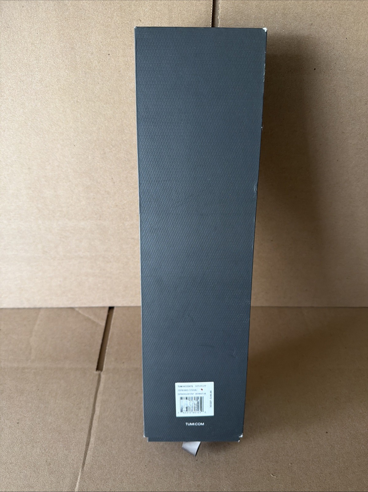 TUMI Accents Custom Shoulder Strap Grey/Bright Lime