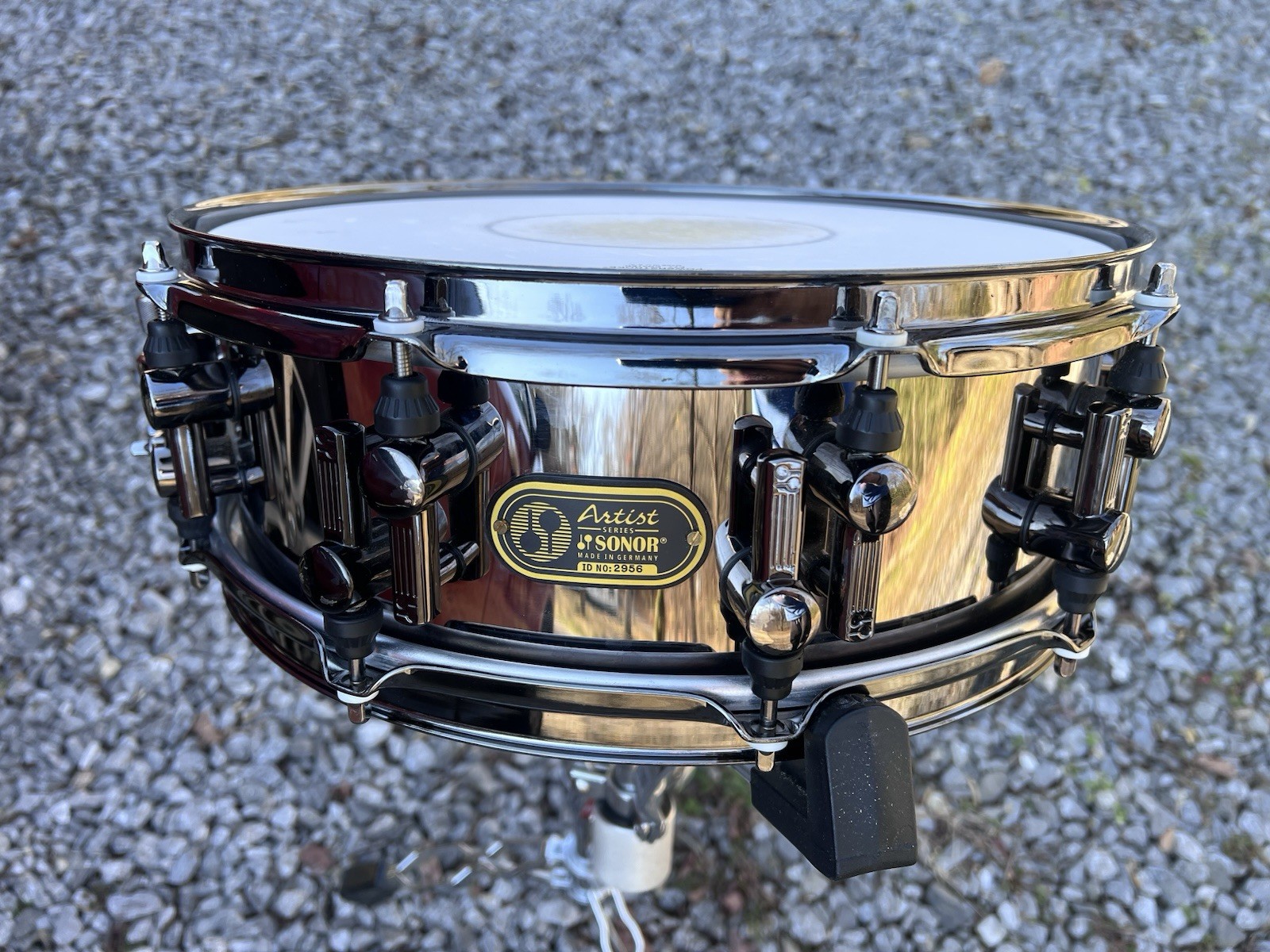 Sonor Artist Series Steel 14x5" snare drum Germany