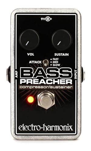 Electro-Harmonix Bass Preacher Bass Compressor Effects Pedal