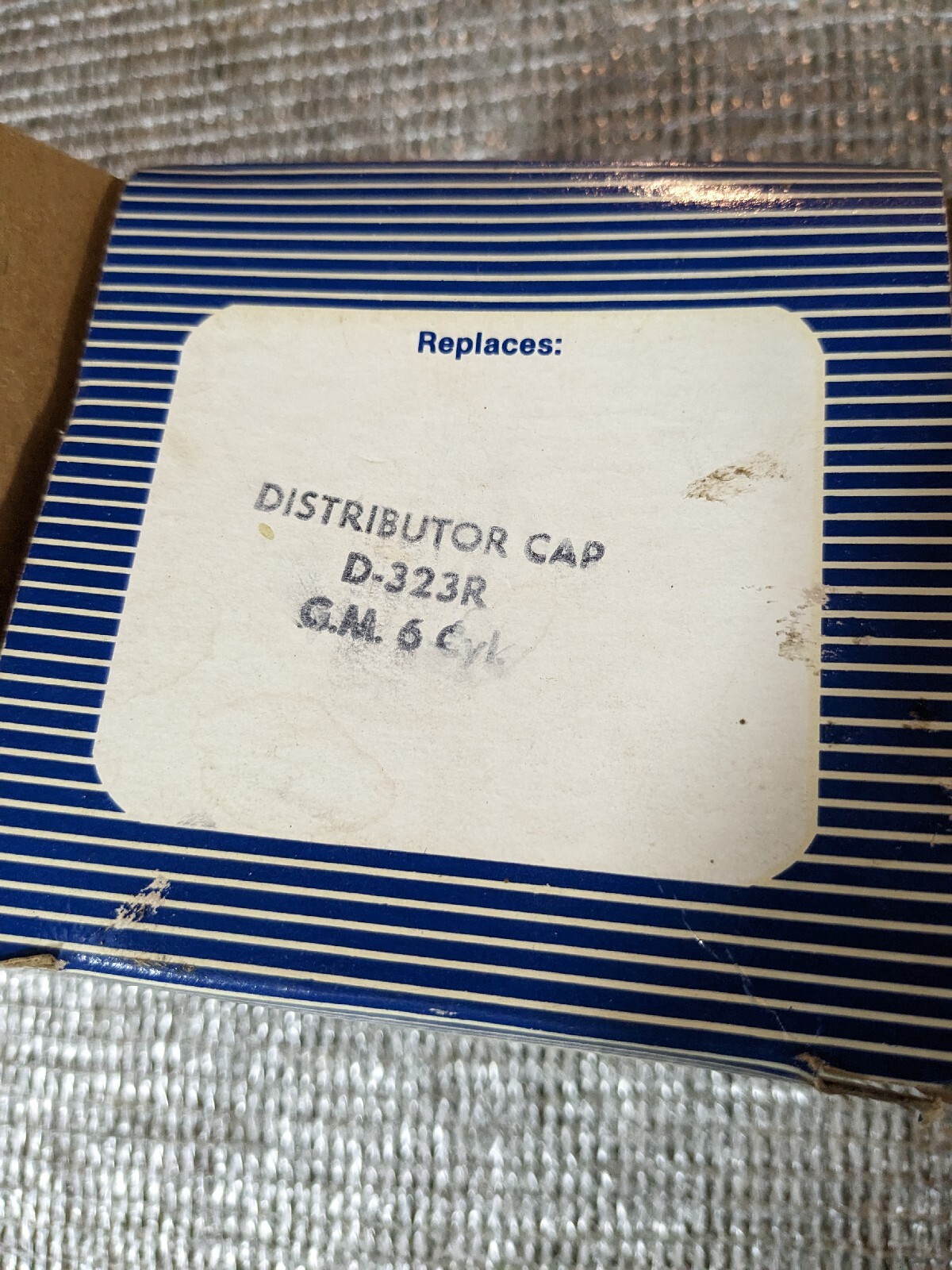 Gm Distributor Cap D 323r