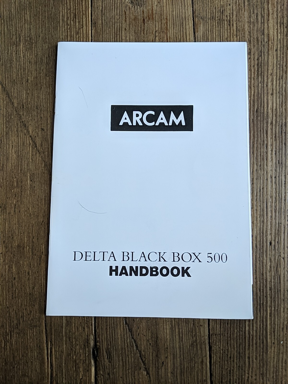 ARCAM DELTA BLACK BOX 500 HANDBOOK AUDIOPHILE BROCHURE MANUAL AD