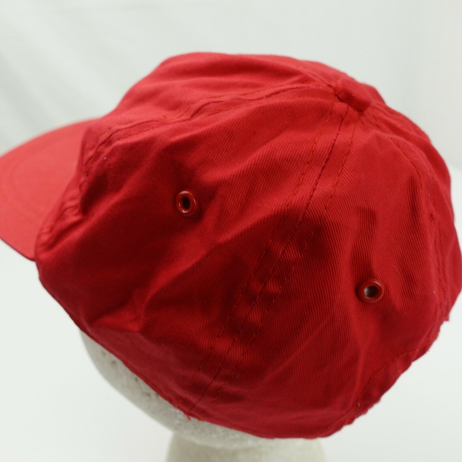 Roma Kids Blank Red Ball Cap Hat Fitted Baseball