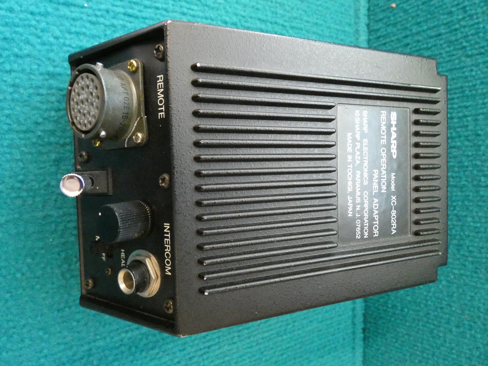 SHARP  VIDEO CAMERA REMOTE OPERATION PANEL ADAPTER XC-802RA