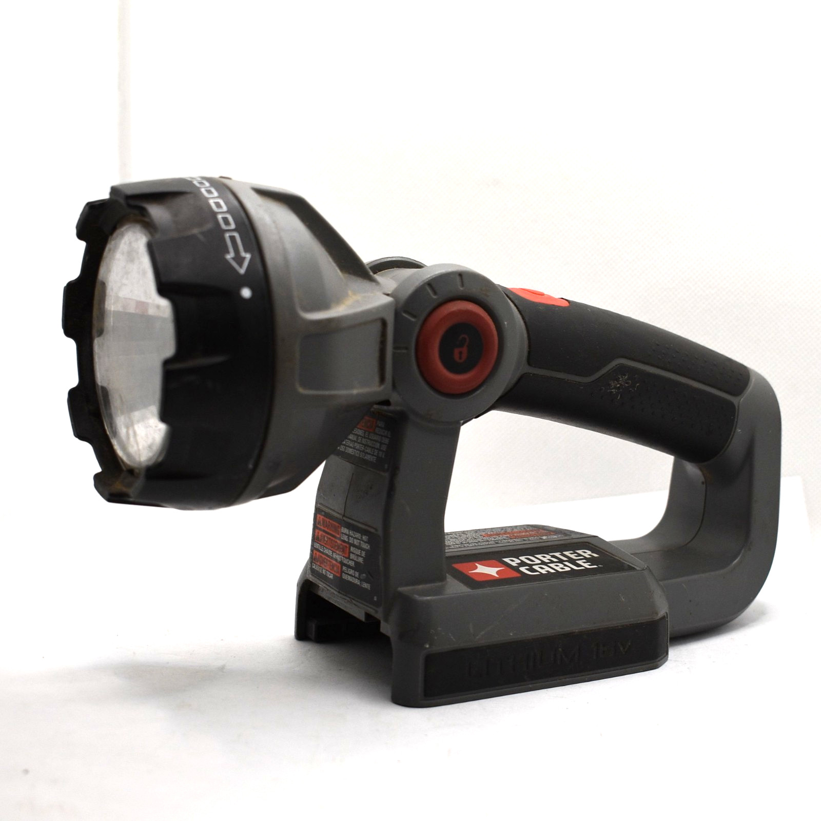 Porter Cable 18V Lithium Flashlight Work Light Battery Powered PCL180FL