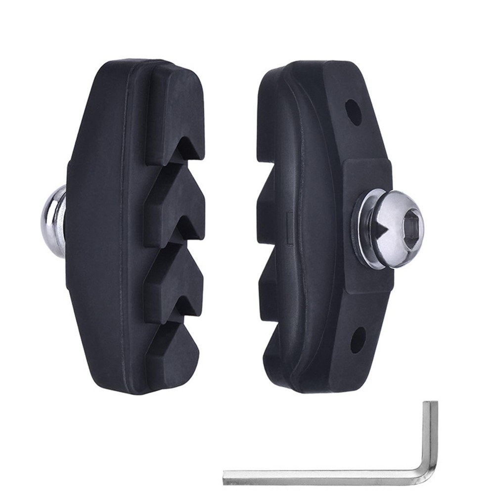 Road Bike Bicycle C Brake V Brake Pads Triple Contour Brake Blocks Oil Resistant