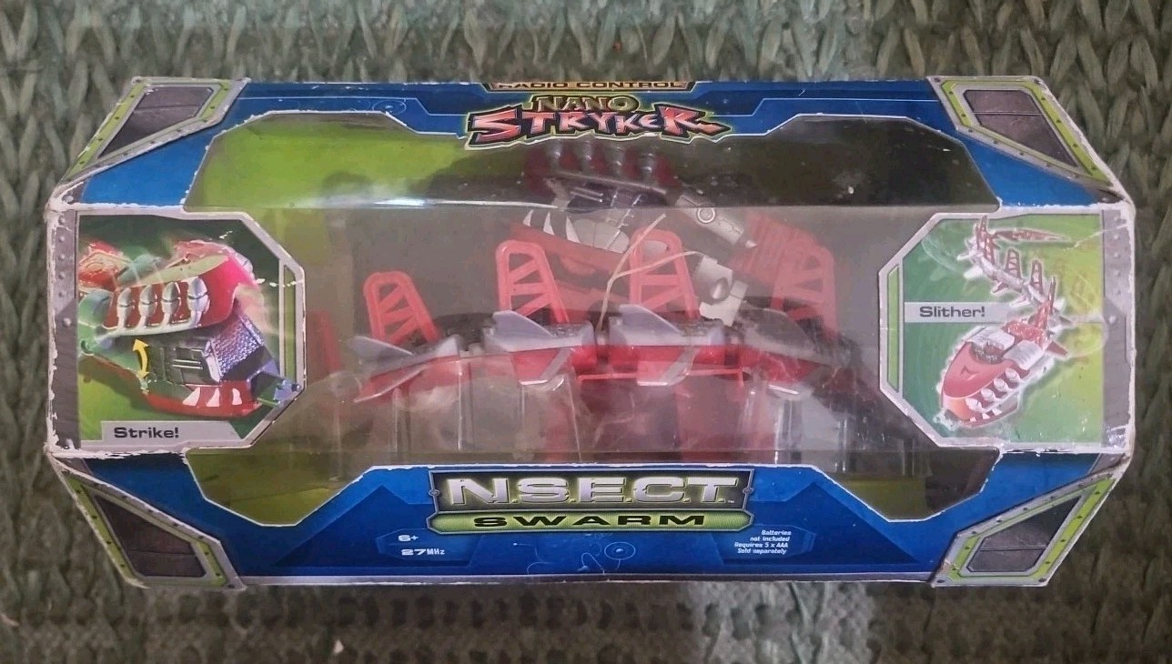 NEW Mattel Tyco RC Nano Stryker NSECT Swarm 2006 N.S.E.C.T. Insect SEALED!