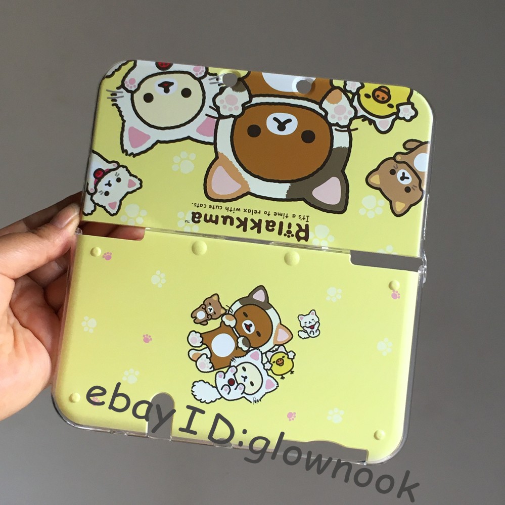 Cute Kawaii Rilakkuma Cat Cosplay Case for Nintendo series - Case Shell Cover