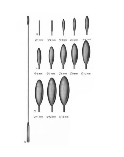 Bakes Common Duct Dilator, 8.75", Malleable Shaft, Diameter 8mm, Premium