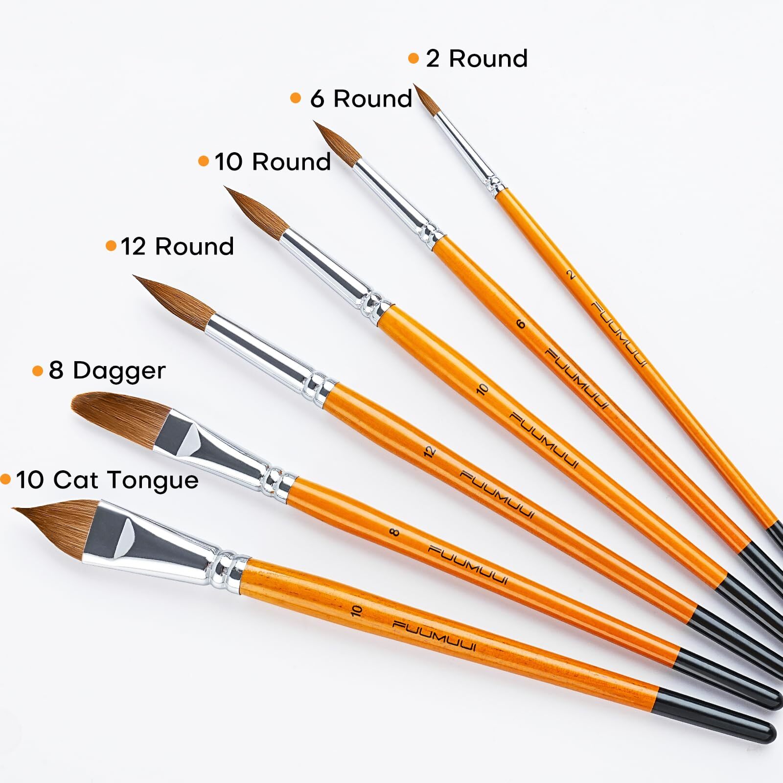 Sable Watercolor Brushes Kolinsky Watercolor Paint Brushes for Artists Profes...
