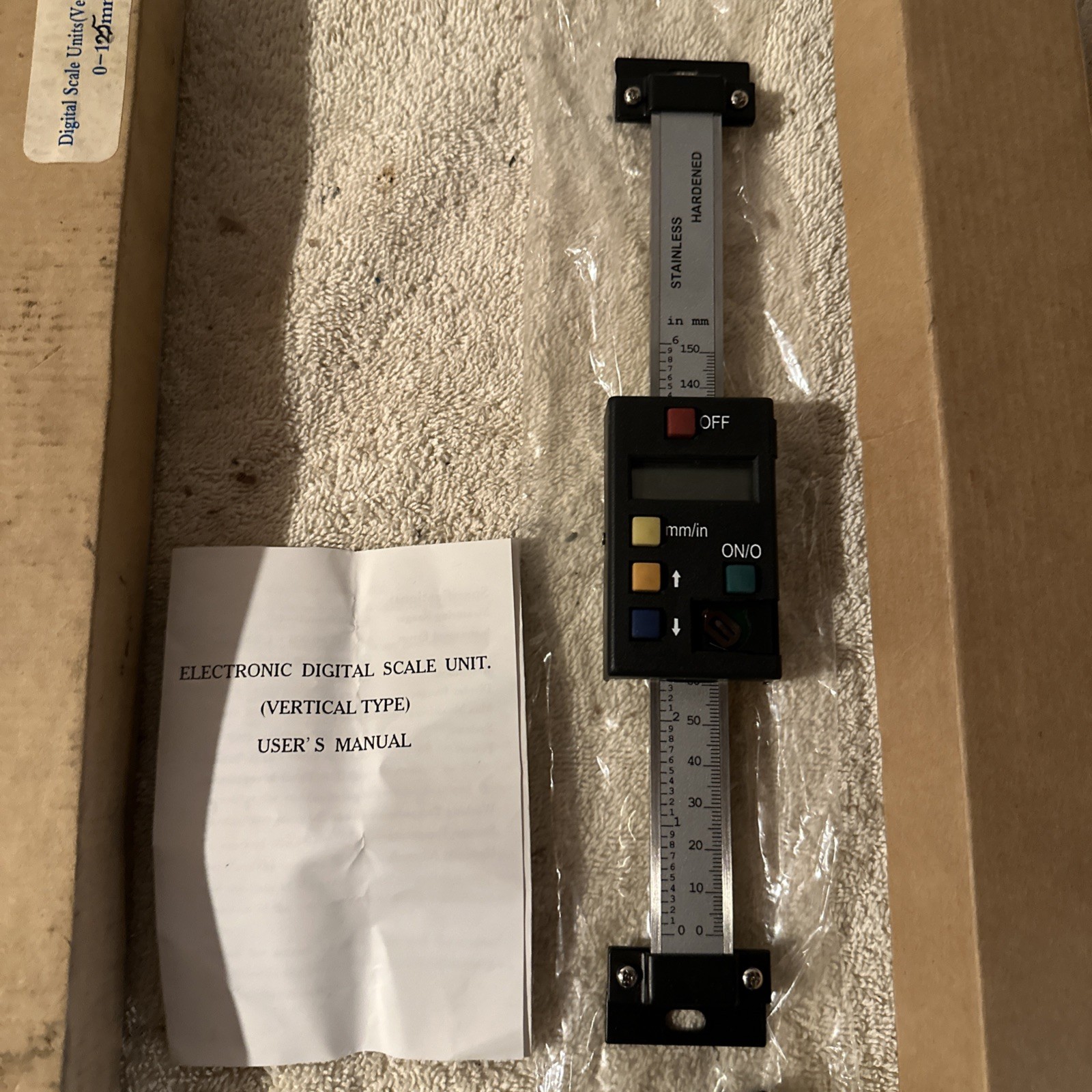 Digital Scale Unit Quill Feed Vertical Type