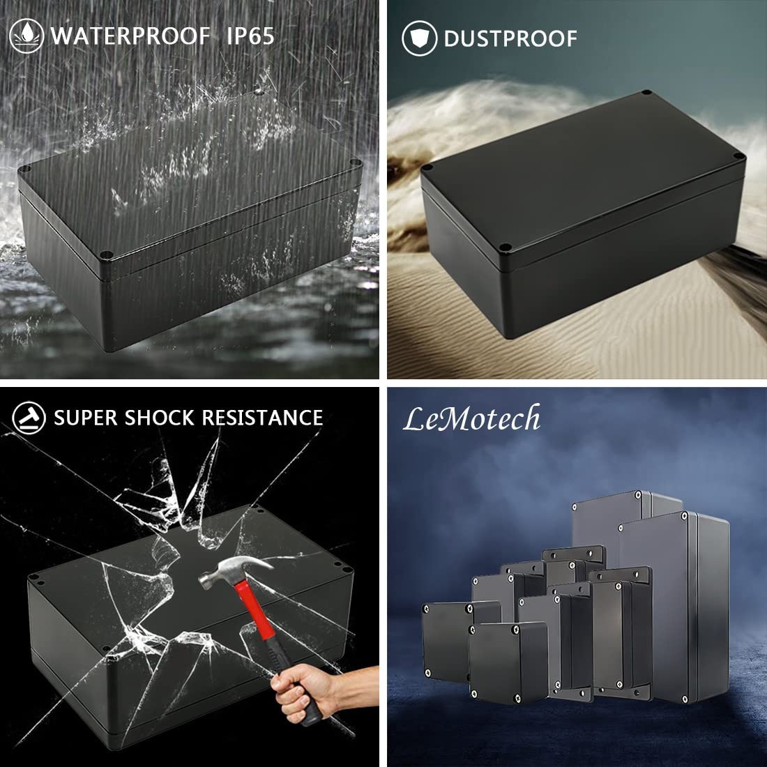 Compact Rated Project Box - Reliable Protection for DIY Electrical Projects