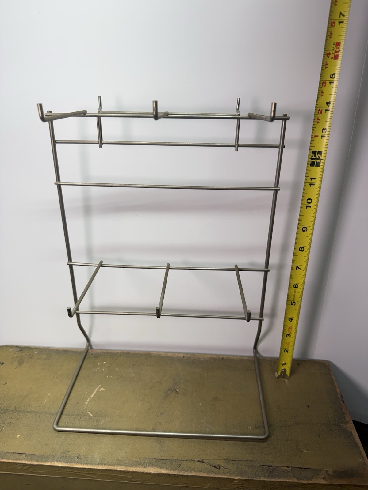 Vintage PEG BOARD TOOL DISPLAY RACK Or Stand Alone