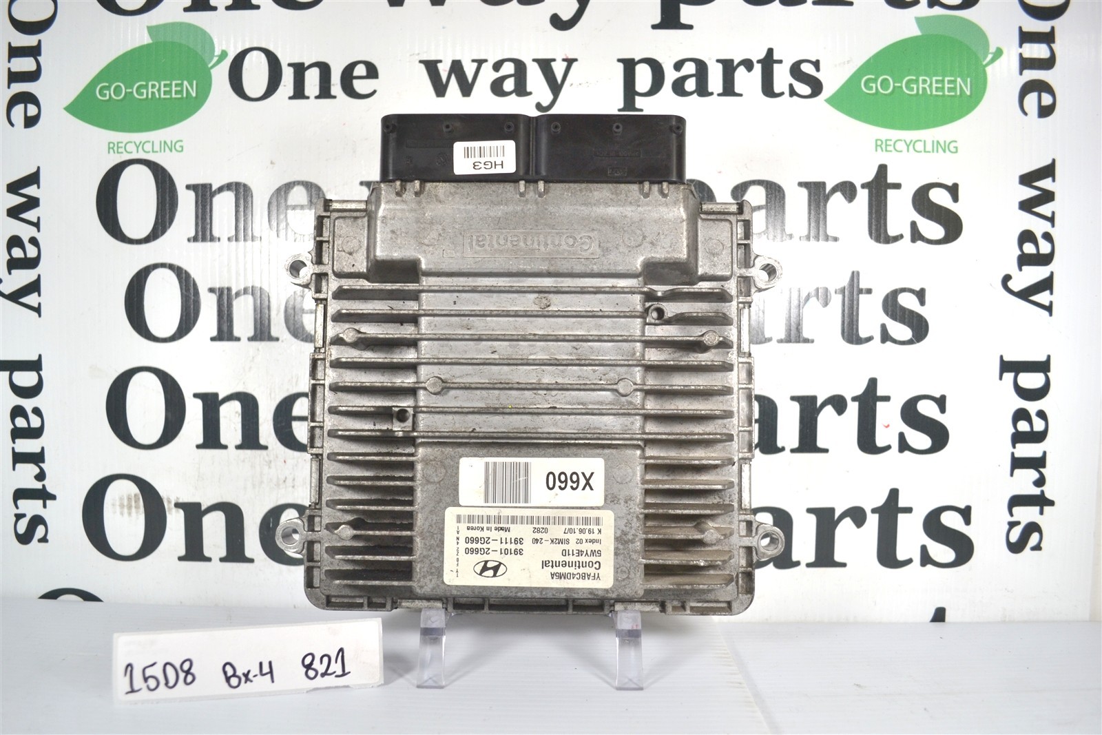 391012G660 Hyundai Sonata 2011 Engine Control Unit ECU MODULE OEM 15D8 821 B4