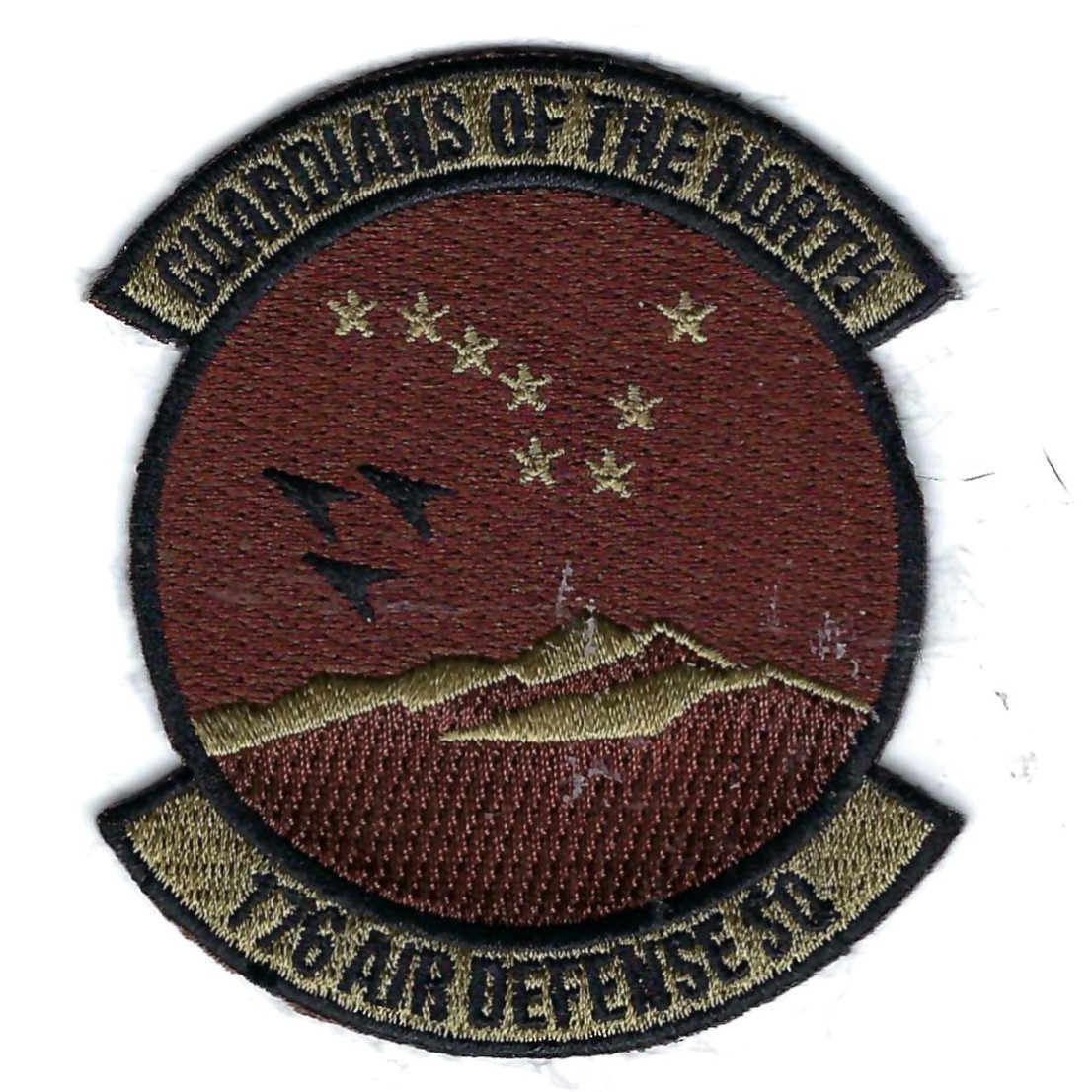 176th AIR DEFENSE SQUADRON "GUARDIANS OF THE NORTH" OPC patch