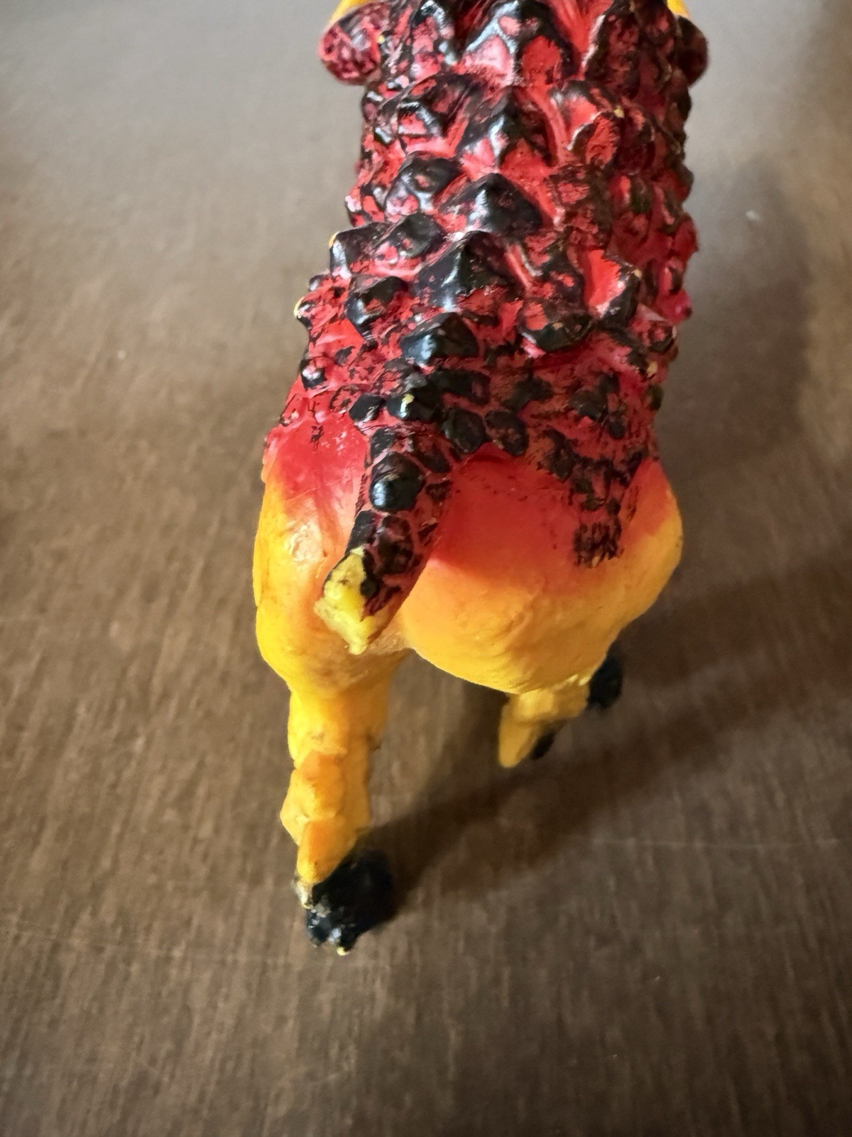 DAMAGED Schleich #42493 Eldrador Creatures FIRE BULL Figure No Tail