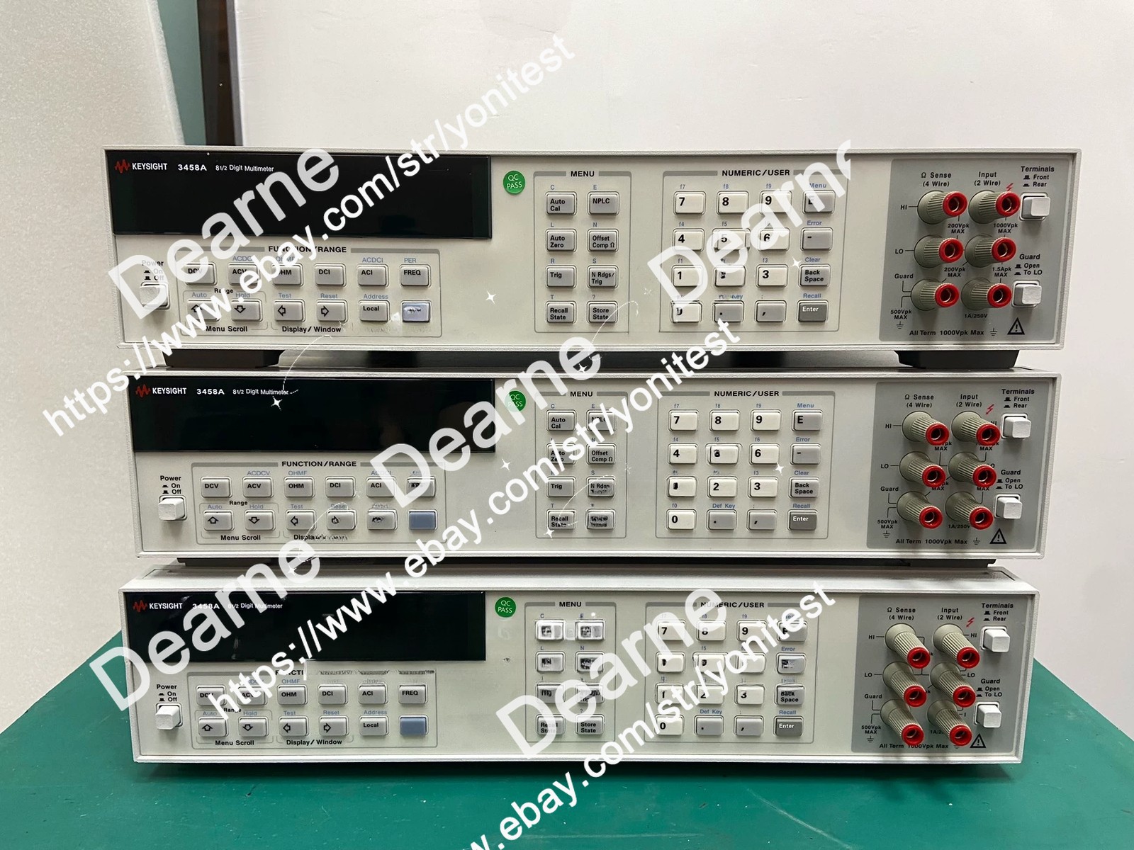 1 pcs Keysight 3458A with 002 option 8.5 Digits Digital Multimeter/reallynew#pr