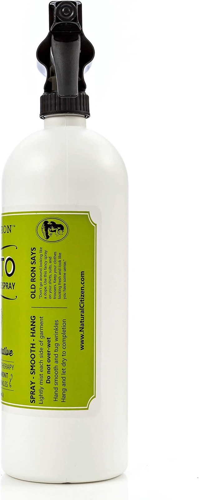 Spray Quitarrugas Ropa 946 ml Aroma Citricos Menta Formula Rapida Vegetal