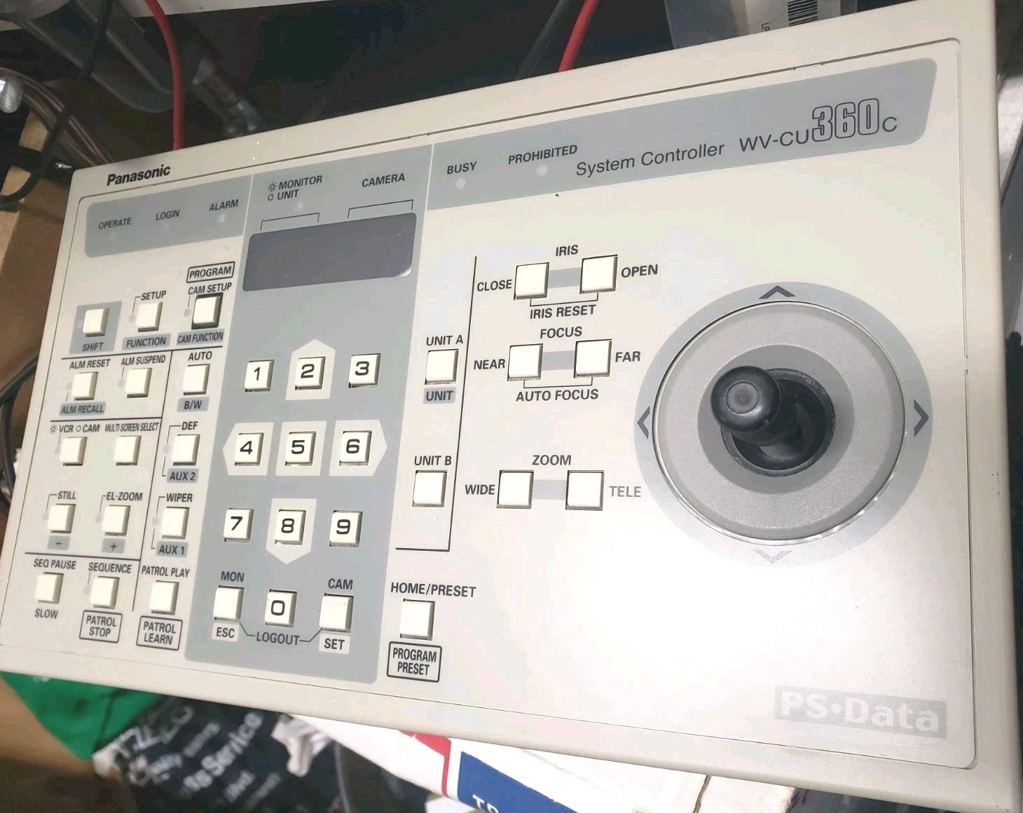 Panasonic CCTV Joystick Controller WV-CU360C