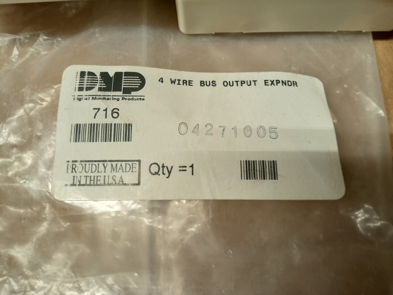 DMP 716 4 Wire Bus Output Expansion Module w/ instructions NEW