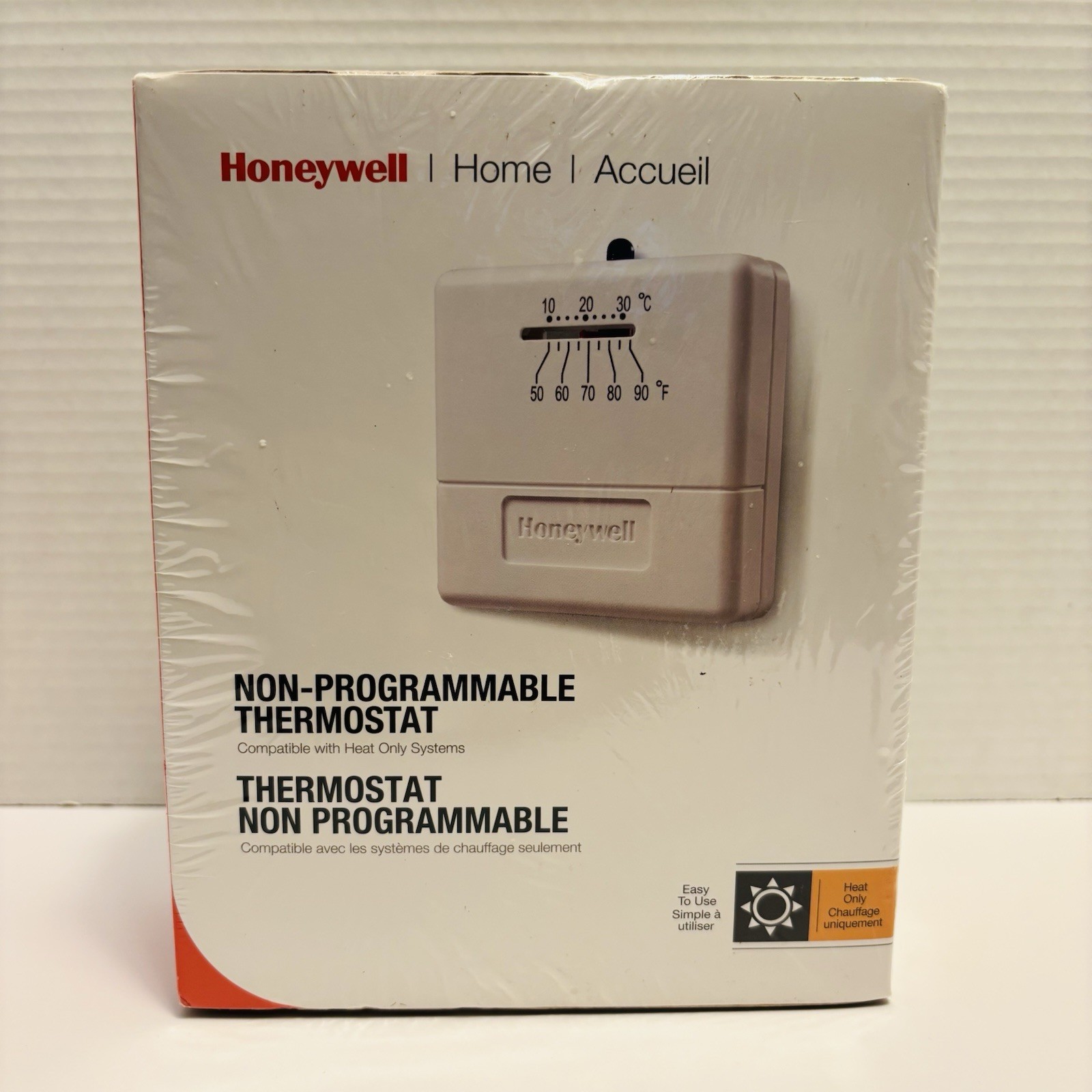 New Honeywell Home CT31A Non-Programmable Thermostat 24V Heat Only